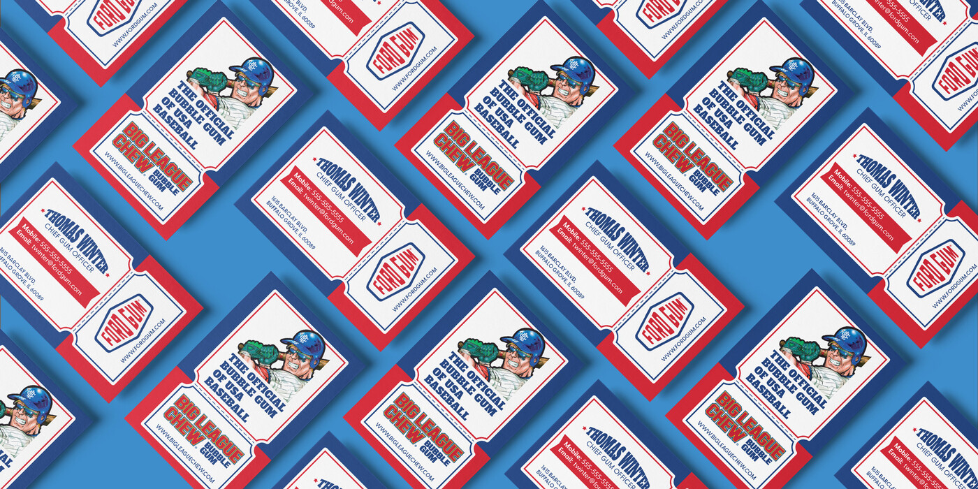 Big League Chew Card 